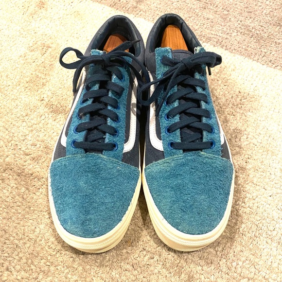 j crew vans blue